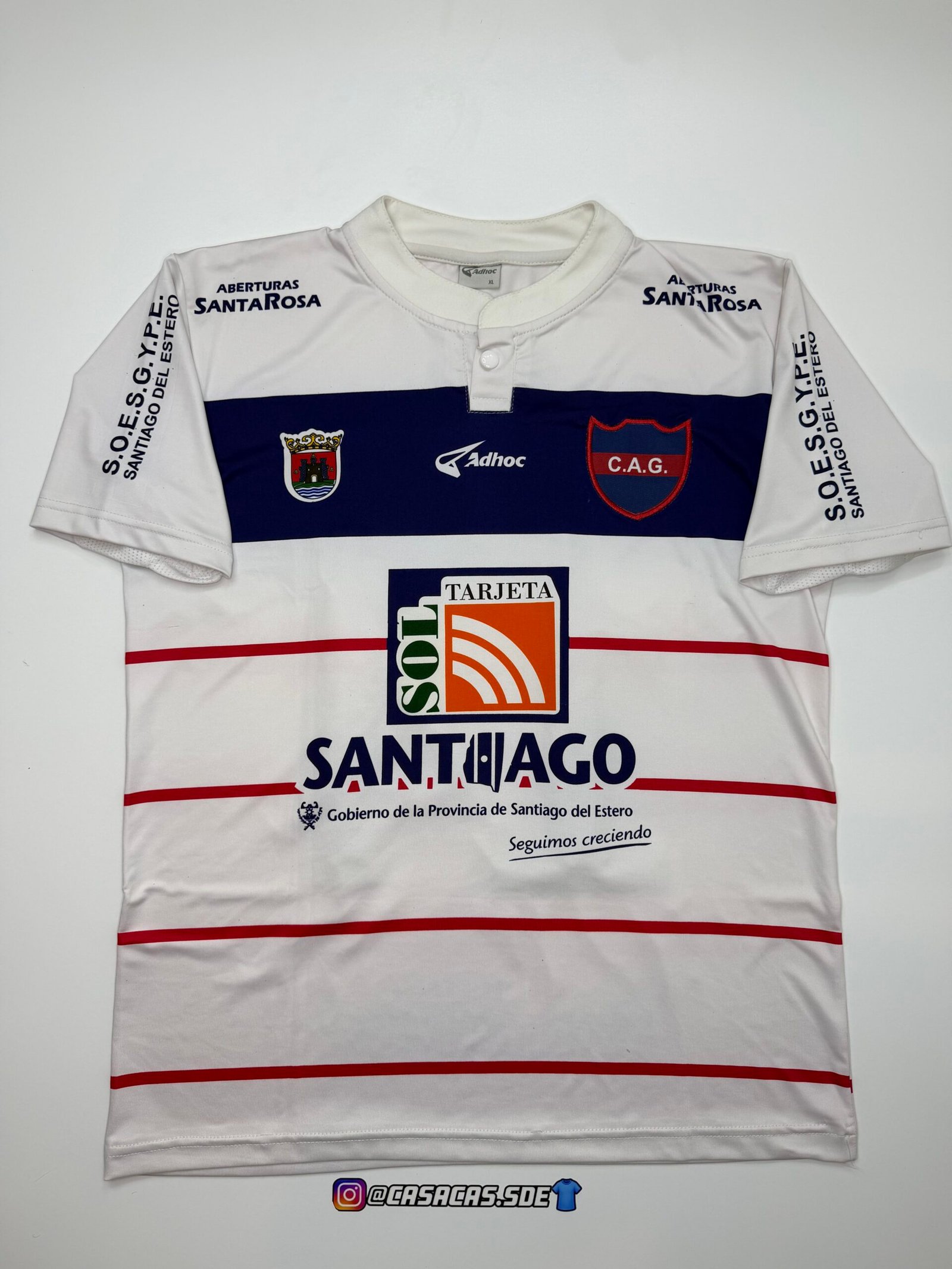 Camiseta Club Atlético Güemes SdE 2016